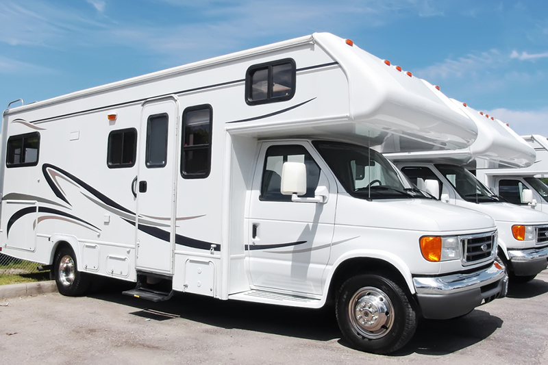 Class c motorhome driving after receiving rv inspection services